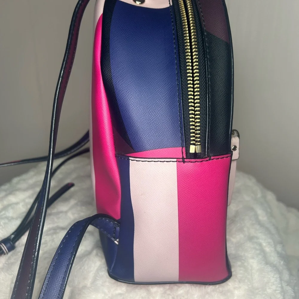Kate Spade New York Laurel Way Sammi Multicolored Backpack with Wallet Set